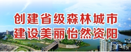 骚逼直播创建省级森林城市 建设美丽怡然资阳